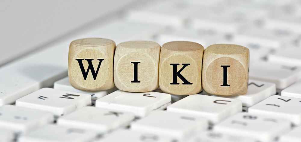 Photo of wooden blocks that spell out the word &quot;wiki&quot;