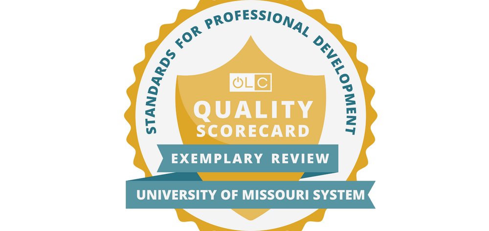 Exemplary Endorsement Badge - University of Missouri System