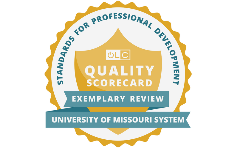 Exemplary Endorsement Badge - University of Missouri System