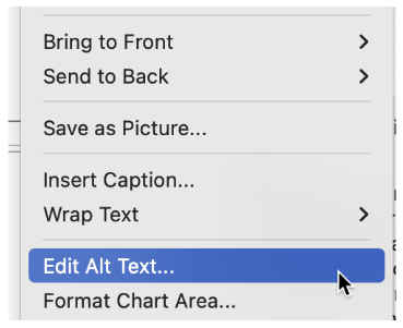 Accessing Edit Alt Text from right-click dialog box in Word