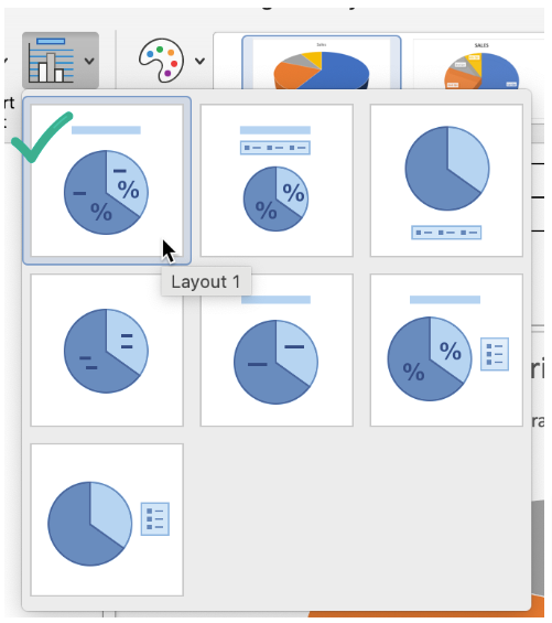 Right-click any data label and select Edit Data Label to increase the font size, change the font style, or apply bold.