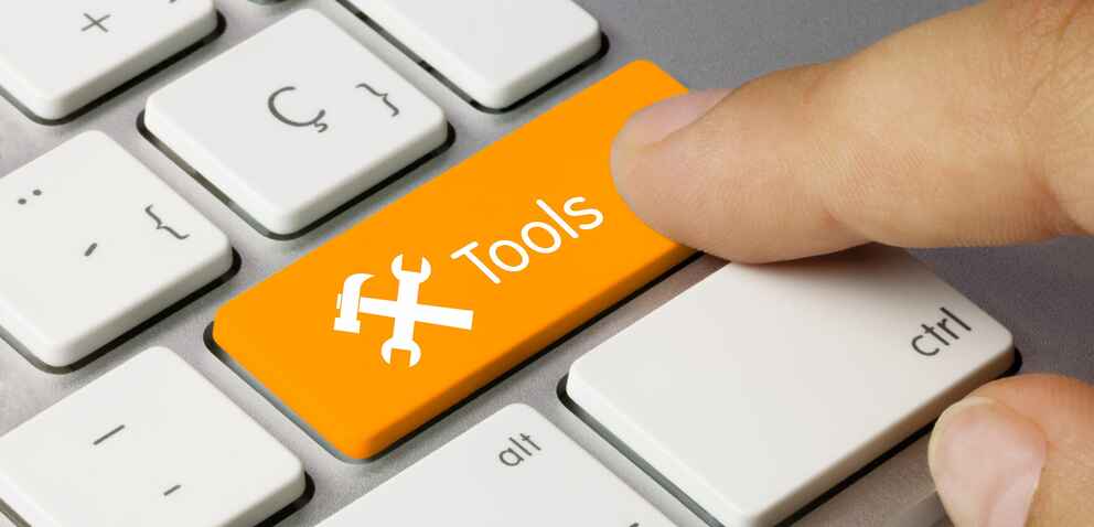 Tools keyboard key